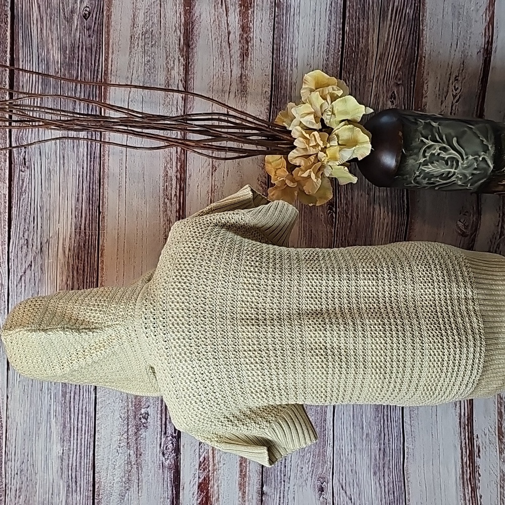 NEW VINTAGE ST. JOHN YELLOW LABEL WOOL BLEND HOODED OPEN FRONT CARDIGAN - Picture 7 of 15